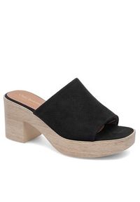 Clara Barson Klapki WS2P227-03 Czarny. Kolor: czarny. Materiał: materiał #2