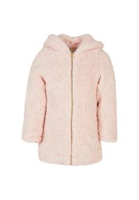 Urban Classics - Kurtka Dla Dziewczynki Sherpa. Kolor: różowy. Sport: turystyka piesza