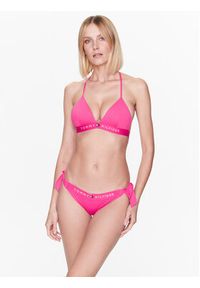 TOMMY HILFIGER - Tommy Hilfiger Dół od bikini UW0UW04497 Różowy. Kolor: różowy. Materiał: syntetyk