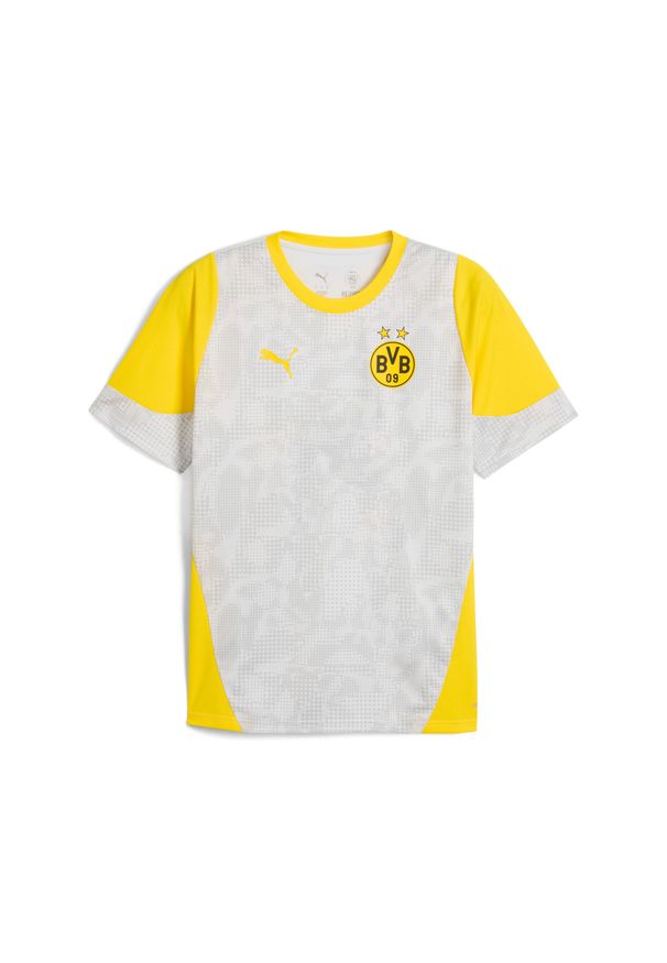 Puma - Strój treningowy Borussia Dortmund 2025/26. Kolor: szary. Sport: piłka nożna