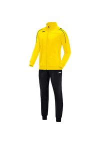 Dziecięcy dres Jako polyester Classico. Okazja: na uczelnię. Kolor: żółty. Materiał: dresówka #1