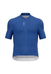 Odlo - Koszulka z krótkim rękawem kolarska męska ODLO Zeroweight Chill-Tec. Kolor: niebieski. Długość rękawa: krótki rękaw. Długość: krótkie. Sport: kolarstwo #1