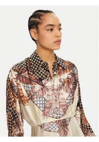 Luisa Spagnoli Sukienka koszulowa Pegno 541752 Kolorowy Regular Fit. Materiał: wiskoza. Wzór: kolorowy. Typ sukienki: koszulowe #4