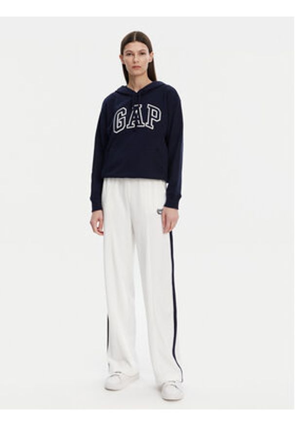 GAP - Gap Bluza 870537-05 Granatowy Relaxed Fit. Kolor: niebieski. Materiał: bawełna