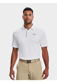 Under Armour - Koszulka polo męska UNDER ARMOUR UA Tech Polo. Typ kołnierza: polo. Kolor: biały. Styl: sportowy #2