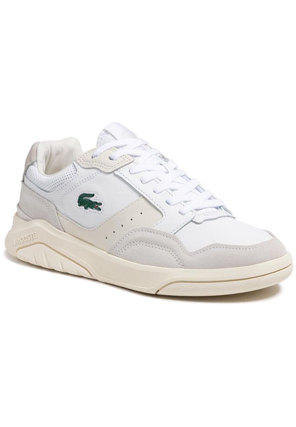 Sneakersy Lacoste Game Advance Luxe721 Sma 7-41SMA001565T Wht/Off Wht. Kolor: biały. Materiał: skóra