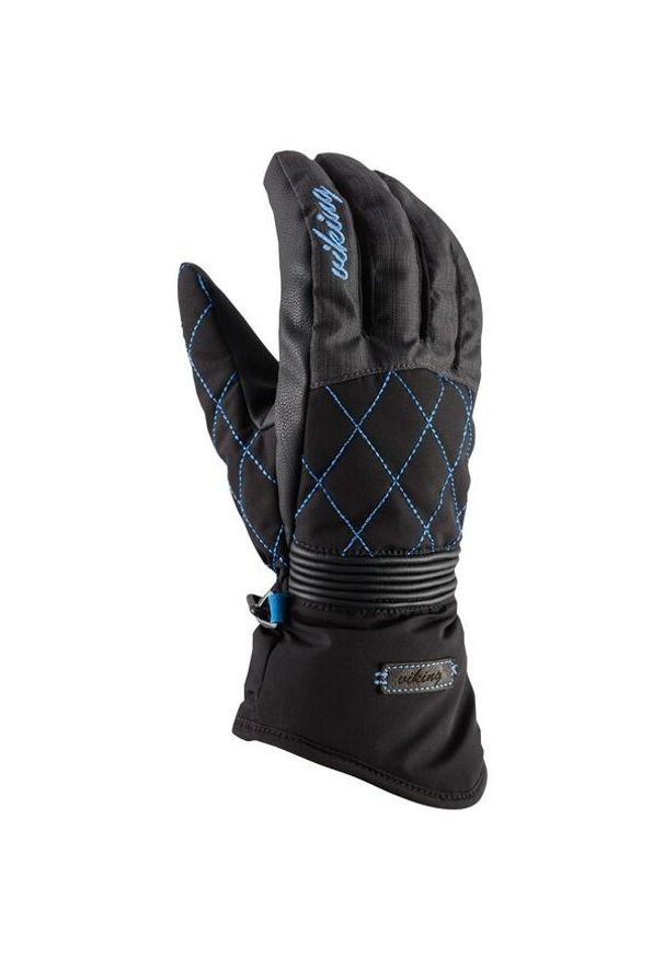 Rękawice narciarskie damskie Viking Karen Ski Lady z ociepliną Primaloft. Kolor: czarny. Technologia: Primaloft. Sport: narciarstwo