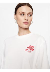 Hugo T-Shirt Dalonia 50502310 Biały Relaxed Fit. Kolor: biały. Materiał: bawełna