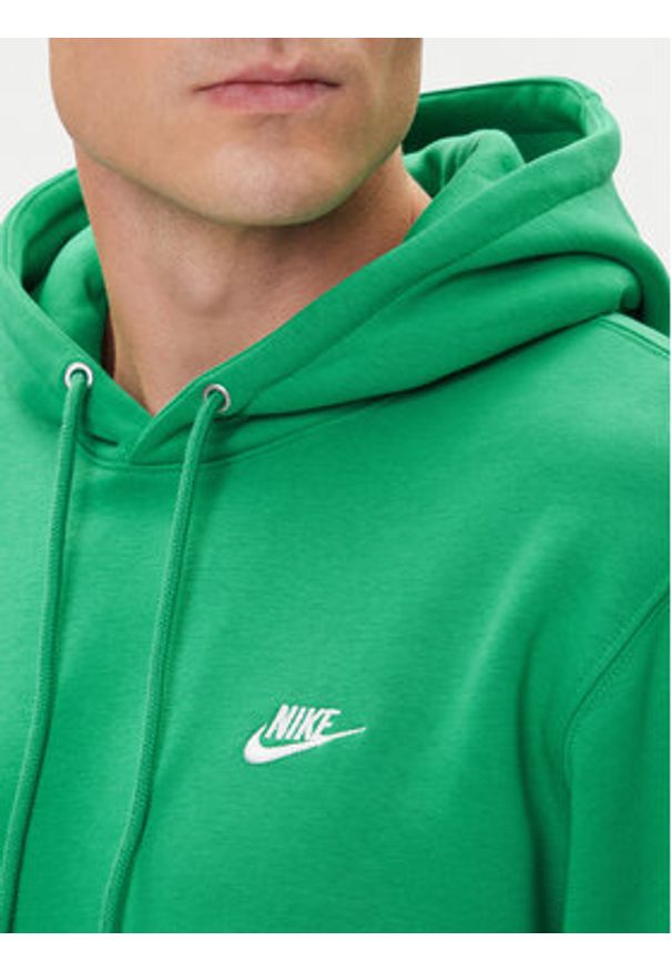 Nike Bluza Giannis FN3859 Zielony Regular Fit. Kolor: zielony. Materiał: bawełna