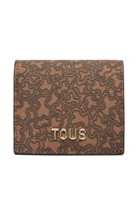 Tous - TOUS Portfel 2002379643 Brązowy. Kolor: brązowy. Materiał: skóra #1