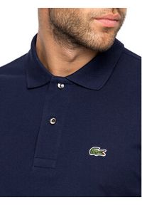 Lacoste Polo L1212 Granatowy Classic Fit. Typ kołnierza: polo. Kolor: niebieski. Materiał: bawełna #10