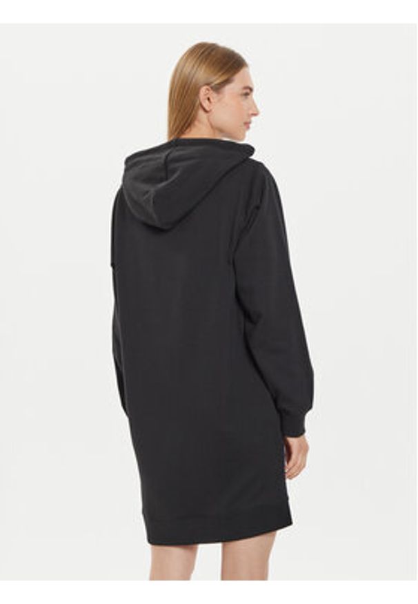 GAP - Gap Sukienka dzianinowa 498949-03 Czarny Relaxed Fit. Kolor: czarny. Materiał: bawełna