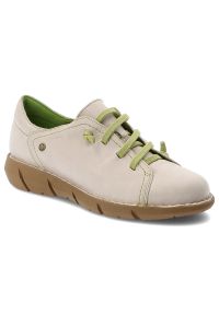 Beżowe Półbuty Maciejka Buty Damskie Ze Skóry Naturalnej. Okazja: na spacer, na co dzień. Kolor: beżowy. Materiał: skóra. Szerokość cholewki: normalna. Sezon: wiosna. Styl: casual