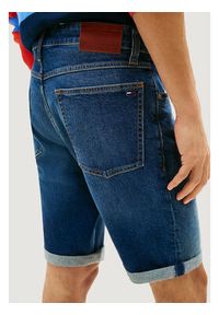 Tommy Jeans Szorty jeansowe Ronnie DM0DM22980 Granatowy Slim Fit. Kolor: niebieski. Materiał: bawełna #3