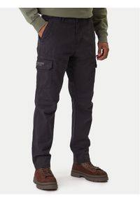 Aeronautica Militare Spodnie materiałowe 252PA1633UCT03399 Granatowy Tapered Fit. Kolor: niebieski. Materiał: bawełna #1