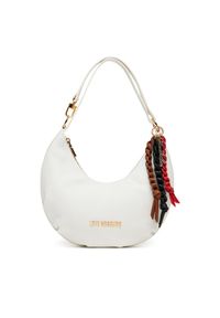 Love Moschino - LOVE MOSCHINO Torebka JC4308PP0MK1110A Biały. Kolor: biały. Materiał: skórzane