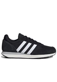 Adidas - Buty adidas Run 60s 3.0 IE3826 - czarne. Kolor: czarny. Materiał: guma, zamsz, materiał, skóra. Szerokość cholewki: normalna. Sport: bieganie