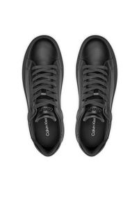 Calvin Klein Sneakersy Low Top Lace Up Shine HM0HM01390 Czarny. Kolor: czarny #4