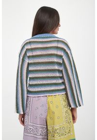 Weekend Max Mara - Sweter damski ażurowy lniany Epica WEEKEND MAX MARA. Materiał: len. Wzór: ażurowy #2