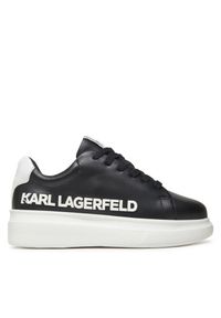 Sneakersy Karl Lagerfeld Kids. Kolor: czarny