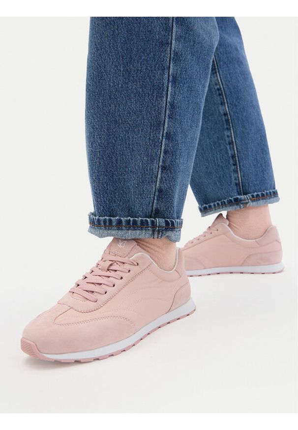 Caprice Sneakersy 9-23720-46 Różowy. Kolor: różowy. Materiał: skóra