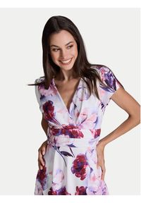 Swing Sukienka koktajlowa 5AI12700 Kolorowy Regular Fit. Materiał: syntetyk. Wzór: kolorowy. Styl: wizytowy #6