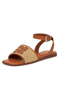 Nine West Sandały CEO-CWBFS181-03 Brązowy. Kolor: brązowy. Materiał: materiał #7