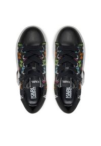 Karl Lagerfeld - KARL LAGERFELD Sneakersy KL62576M Czarny. Kolor: czarny. Materiał: materiał #5