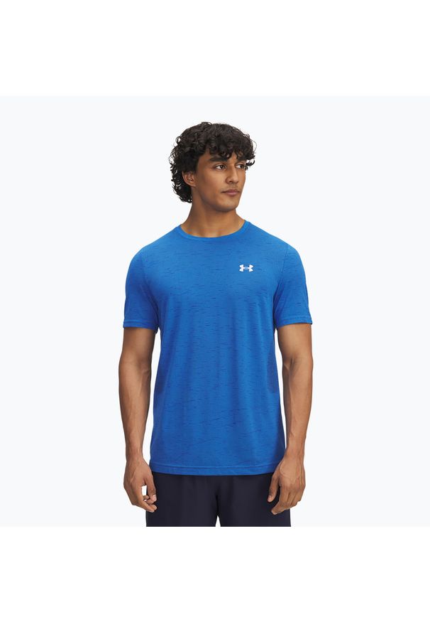 Koszulka Under Armour Vanish Seamless. Kolor: niebieski. Sport: fitness