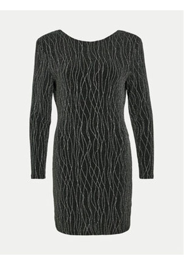 Vila Sukienka koktajlowa 14100899 Czarny Slim Fit. Kolor: czarny. Materiał: syntetyk. Styl: wizytowy