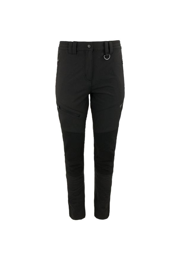 GALEO - Damskie Kalhoty Softshell McKees Kristen - Oddychające i Odporne. Kolor: czarny. Materiał: softshell. Sport: turystyka piesza