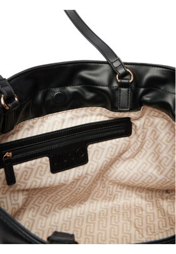 Liu Jo Torebka AA6098 E0958 Czarny. Kolor: czarny. Materiał: skórzane