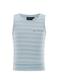ALPINE PRO - Dziecięcy T-shirt Alpine Pro Consato 2 - Miękki i Oddychający. Typ kołnierza: polo. Kolor: niebieski, zielony, wielokolorowy. Materiał: poliester, elastan