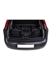 KJUST - Torby Do Bagażnika Fiat Punto 2012-2018 4Szt Kjust. Kolor: czarny. Styl: sportowy #1