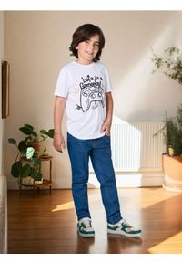 Sinsay - Spodnie jeansowe - niebieski. Kolor: niebieski
