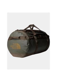 Torba sportowa The North Face Base Camp Duffel. Kolor: zielony, wielokolorowy, brązowy. Materiał: materiał
