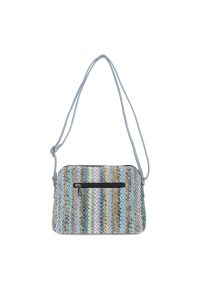 Niebieska Torebka Rieker Stylowa Listonoszka Damska. Kolor: niebieski. Materiał: skórzane. Styl: elegancki. Rodzaj torebki: na ramię #3