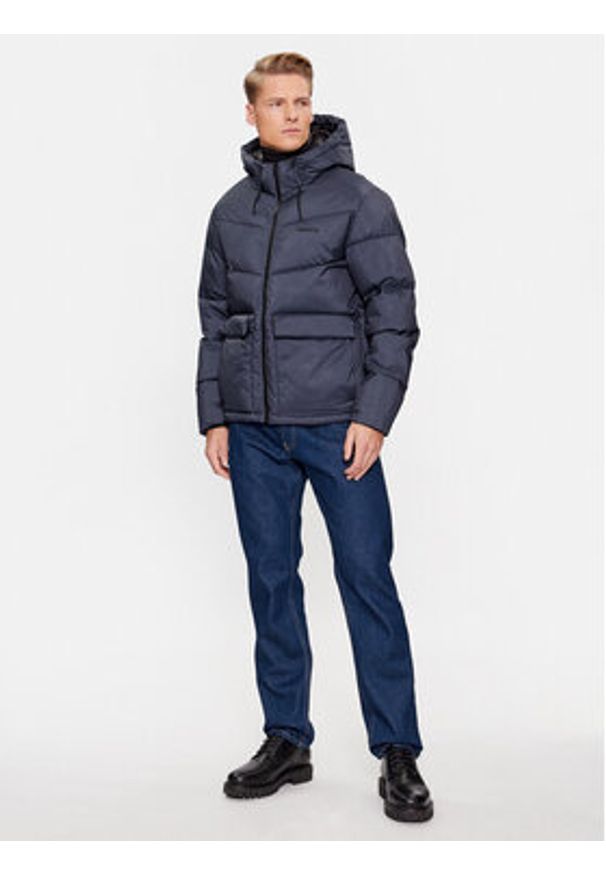Jack & Jones Kurtka zimowa 12238849 Granatowy Regular Fit. Kolor: niebieski. Materiał: syntetyk. Sezon: zima