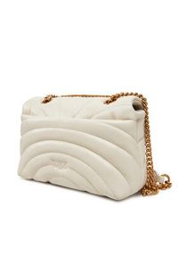 Pinko - PINKO Torebka Love Puff Mini Cl AI 24-25 PLTT 100039 A1EX Écru. Materiał: skórzane #2