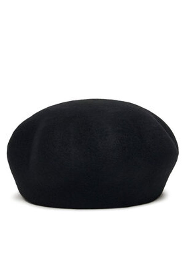 Weekend Max Mara Beret Pitti 2525576014 Czarny. Kolor: czarny. Materiał: wełna, materiał