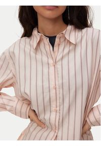 Vero Moda Koszula Elina 10336329 Różowy Loose Fit. Kolor: różowy. Materiał: bawełna #2