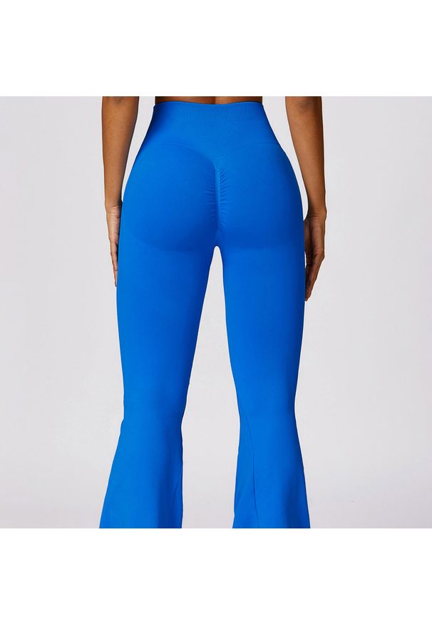 Intica - Legginsy sportowe push-up z wysokim stanem do treningu Chrysi. Stan: podwyższony. Materiał: materiał. Sport: fitness