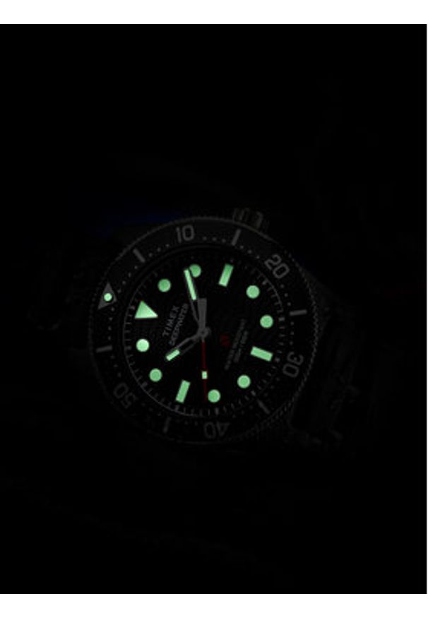 Timex Zegarek Deepwater Reef 200 XCF TW2Y02200 Czarny. Kolor: czarny