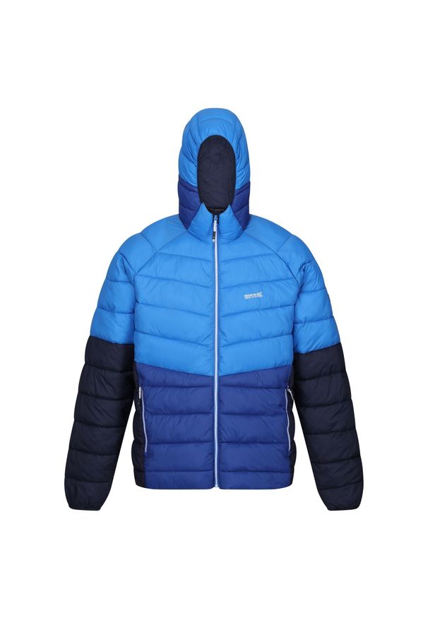 Regatta - Męska Kurtka Harrock II Baffled Padded Jacket. Kolor: niebieski