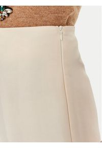 TwinSet - TWINSET Spodnie materiałowe 241TT2104 Beżowy Wide Leg. Kolor: beżowy. Materiał: wiskoza