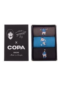 COPA FOOTBALL - Zestaw skarpetek - Dorosły - Napoli Maradona x COPA - Czarny. Kolor: czarny. Sport: piłka nożna