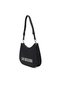 Love Moschino - LOVE MOSCHINO Torebka JC4021PP1NKD000B Czarny. Kolor: czarny. Materiał: skórzane #4