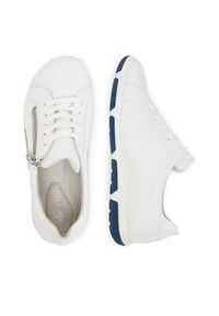 Rieker Sneakersy 42424-80 Biały. Kolor: biały. Materiał: skóra #5