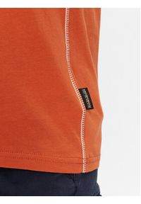 Napapijri T-Shirt S-Aylmer NP0A4HTO Pomarańczowy Regular Fit. Kolor: pomarańczowy. Materiał: bawełna