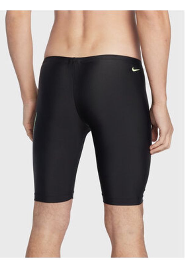 Nike Kąpielówki Outline Logo Jammerpio NESSC588 Czarny. Kolor: czarny. Materiał: syntetyk